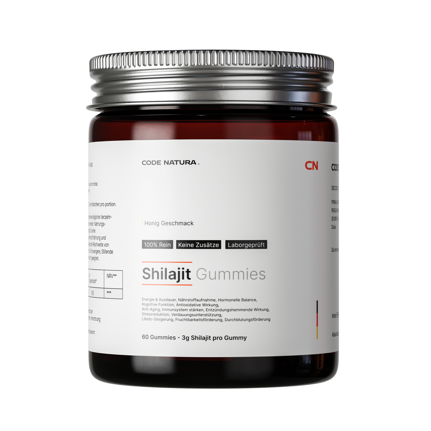 Gommes de Shilajit avec miel
